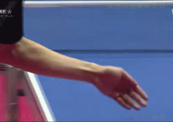 精英乒乓网【乒乓gif动态图】乒乓球技术之:发球的威力!