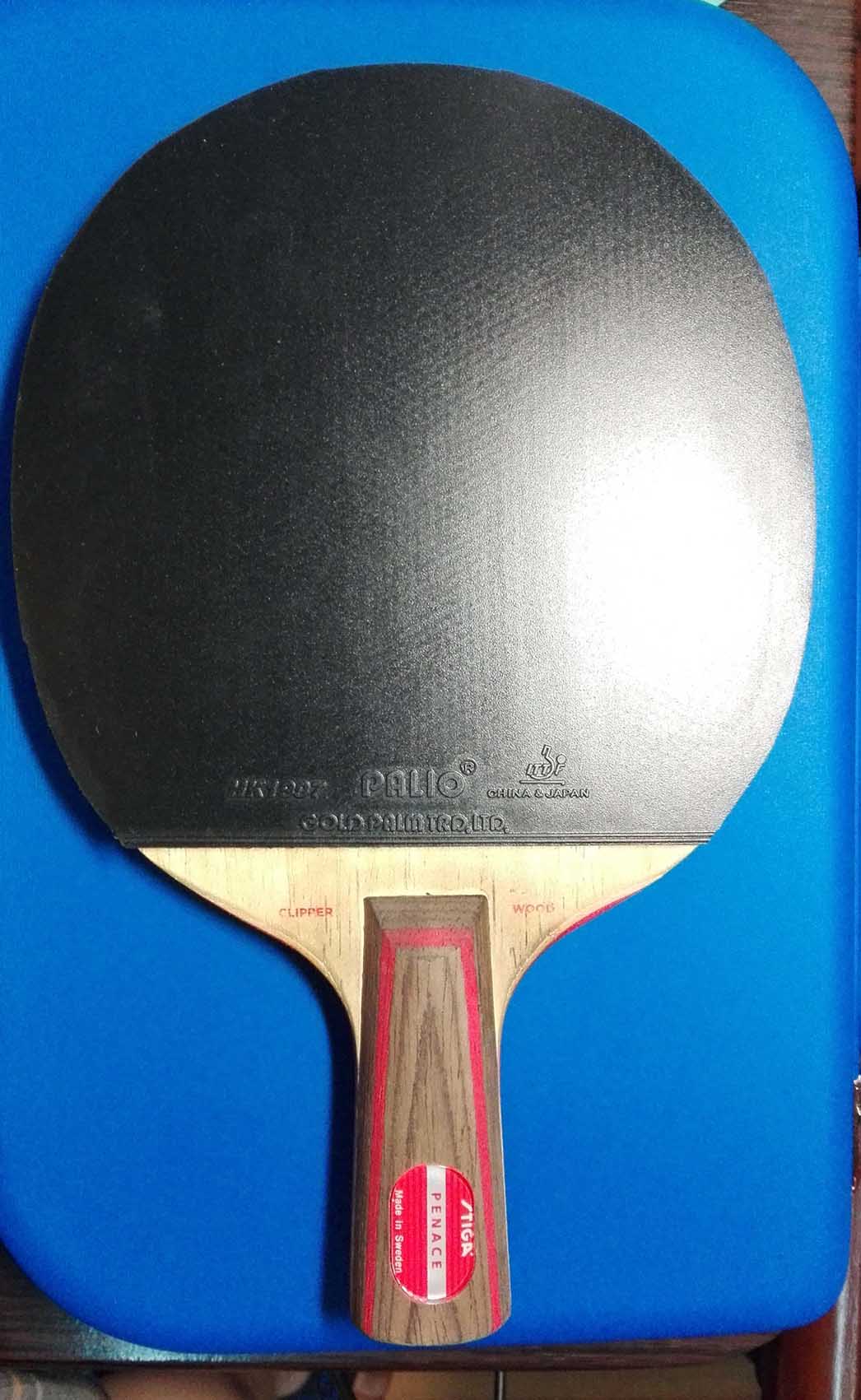 拍里奥hk1997新款套胶试打测评